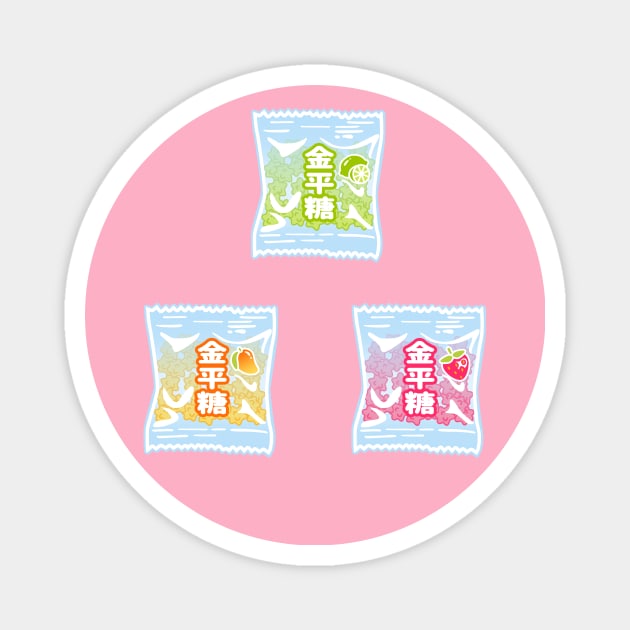 Konpeito - Sweet Japanese Candy Pack Magnet by NOSSIKKO